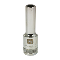 SAE Socket, 3/8", 1/2" Drive, 12 Points, Deep Nuna Depot Inc.