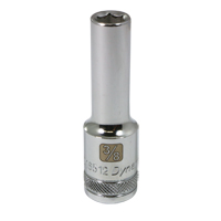 SAE Socket, 3/8", 1/2" Drive, 6 Points, Deep Nuna Depot Inc.