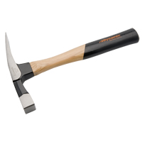 Bricklayer's Hammer, 24 oz., Wood Handle, 11-3/4" L Nuna Depot Inc.