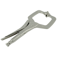 Locking Clamp Pliers with Swivel Pads, 6" Length, C-Clamp Nuna Depot Inc.