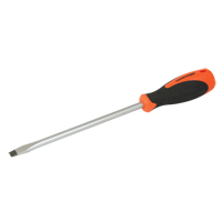 Slotted Screwdriver, 3/8" Tip, Round, 12-5/8" L, Cushion Grip Handle Nuna Depot Inc.