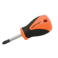 Philips Stubby Screwdriver, #1, 3-4/5" L, Cushion Grip Handle Nuna Depot Inc.