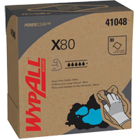 WypAll&reg; X80 Extended Use Cloths, Heavy-Duty, 16-4/5" L x 9" W Nuna Depot Inc.