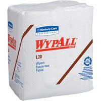 WypAll&reg; L20 Single-Use Towels, All-Purpose, 12-1/2" L x 12" W Nuna Depot Inc.