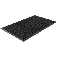 Tapis de s&eacute;rie Competitor, &agrave; fentes, 3' x 5' x 7/8", Noir, Caoutchouc naturel Nuna Depot Inc.
