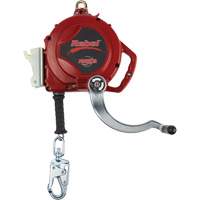 Rebel Self-Retracting Lifeline, 50', Galvanized Steel, Swivel Nuna Depot Inc.