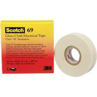 Ruban en tissu de verre Scotch, 19 mm (3/4") la x 20 m (66') lo, 7 mils, Blanc Nuna Depot Inc.