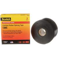Ruban d'&eacute;pissage sans support en caoutchouc de calibre professionnel Scotch, 50,8 mm (2") la x 9 m (30') lo, 30 mils, Noir Nuna Depot Inc.