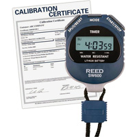 SW600 Stopwatch with Calibration Certificate, Digital, Water Resistant Nuna Depot Inc.