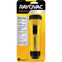 Lampe de poche avec anneau d'accrochage Workhorse, DEL, 20 lumens, Piles D Nuna Depot Inc.