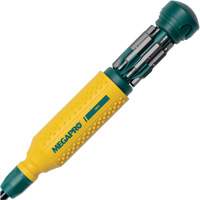 Original Hex 15-in-1 Multi-Bit Screwdriver, 8-37/50" L, Textured Handle Nuna Depot Inc.