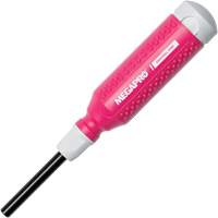 Original Pink 15-in-1 Multi-Bit Screwdriver, 8-37/50" L, Textured Handle Nuna Depot Inc.