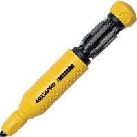 Original SHAFTLOK 15-in-1 Multi-Bit Screwdriver, 8-37/50" L, Textured Handle Nuna Depot Inc.