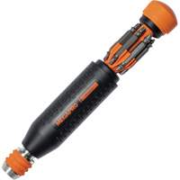 Original MEGALOK 15-in-1 Multi-Bit Screwdriver, 6-3/10" L, Textured Handle Nuna Depot Inc.