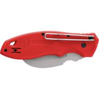 Couteau pliant &agrave; bec courb&eacute; FastBack, 2-1/4" lame, lame en Acier inoxydable, poign&eacute;e en Plastique Nuna Depot Inc.