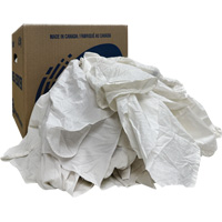 Boîte de chiffons d'essuyage, Blanc, 10 lb Nuna Depot Inc.