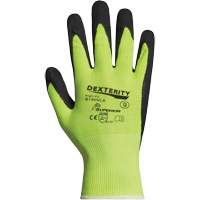 Gants enduits Dexterity, 10, R&ecirc;vetement Latex, Calibre 13, Enveloppe en Polyester Nuna Depot Inc.