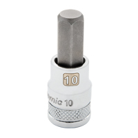Standard Metric Bit Socket, 5 mm x 1-9/10" L, 3/8" Drive Nuna Depot Inc.