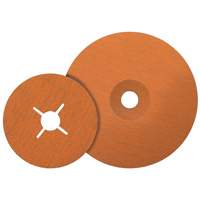 Coolcut XX Sanding Disc, Aluminum Oxide/Ceramic, 24, 4-1/2" Dia x 7/8" Arbor Nuna Depot Inc.