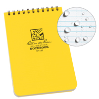 Pocket Top-Spiral Notebook, Soft Cover, Yellow, 100 Pages, 4" W x 6" L Nuna Depot Inc.