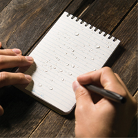 Pocket Top-Spiral Notebook, Soft Cover, Yellow, 100 Pages, 4" W x 6" L Nuna Depot Inc.