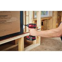 M18 Cordless Hex Impact Driver Kit, 1/4", 1500 in-lbs Max. Torque, 18 V, Lithium-Ion Nuna Depot Inc.