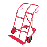 Cylinder Cart, Mold-on Rubber Wheels, 25-1/2"W x 7"L Base, 350 lbs. Nuna Depot Inc.