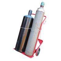 Cylinder Cart, Mold-on Rubber Wheels, 25-1/2"W x 7"L Base, 350 lbs. Nuna Depot Inc.