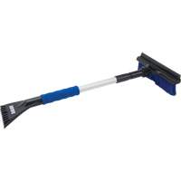 Snow Brush, Telescopic, Polypropylene Blade, 32-1/2" Long, Blue Nuna Depot Inc.