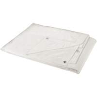 Tarp, Heavy-Duty, White, 30' x 20' x 6 mils Nuna Depot Inc.