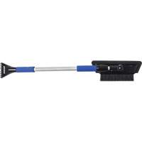 Snow Brush, Telescopic, EVA Foam Blade, 48" Long, Black/Blue Nuna Depot Inc.