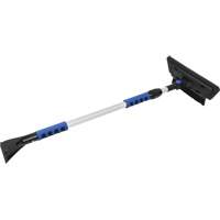 Snow Brush, Telescopic, EVA Foam Blade, 48" Long, Black/Blue Nuna Depot Inc.