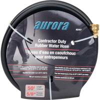 Contractor Duty Rubber Hose, Rubber, 5/8" dia. x 50' Nuna Depot Inc.