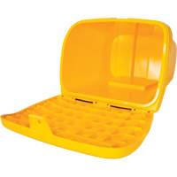 Salt & Sand Storage Bins, With Hasp, 21" x 27" x 26", 4.24 cu. ft., Yellow Nuna Depot Inc.
