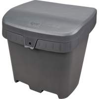 Salt & Sand Storage Bins, With Hasp, 21" x 27" x 26", 4.24 cu. ft., Grey Nuna Depot Inc.