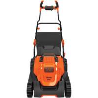 Lawn Mower with Comfort Grip Handle, Push Walk-Behind, Electric, 17" Cutting Width Nuna Depot Inc.