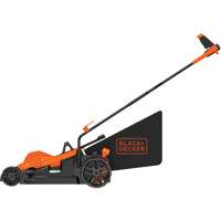 Lawn Mower with Comfort Grip Handle, Push Walk-Behind, Electric, 17" Cutting Width Nuna Depot Inc.
