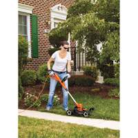 3-in-1 Compact Mower, Push Walk-Behind, Electric, 12" Cutting Width Nuna Depot Inc.
