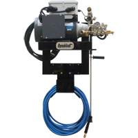 230V Wall Mounted Hot & Cold Water Pressure Washer, Electric, 1900 PSI, 4 GPM Nuna Depot Inc.