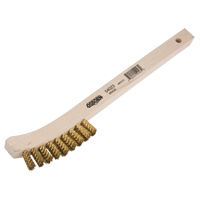 Small Cleaning Scratch Brushes, Brass, 2 x 9 Wire Rows, 8-5/8" Long Nuna Depot Inc.