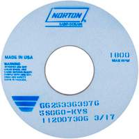 Tool Room Wheel, Type 01, Ceramic Alumina, 14" x 1" Nuna Depot Inc.