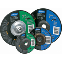 Gemini&reg; Depressed Centre Grinding Wheels, 4" x 1/4", 5/8" Arbor, Aluminum Oxide, Type 27 Nuna Depot Inc.