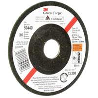 Green Corps Flexible Grinding Wheel, 4-1/2" x 1/8", 7/8" Arbor, Ceramic, Type 27 Nuna Depot Inc.