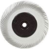Brosse radiale en soies Scotch-Brite, C&eacute;ramique, Grain 120, 6" dia. Nuna Depot Inc.