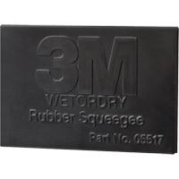 Raclette en caoutchouc Wetordry, 3", Caoutchouc Nuna Depot Inc.