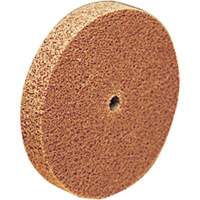 Meule d'abrasion et de polissage unitaris&eacute;e Scotch-Brite, 6" x 1/8", Arbre de 1/2", Grain de Cors&eacute;, Oxyde d'aluminium Nuna Depot Inc.
