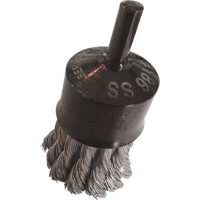 Knotted Wire End Brushes, 1" Dia., 0.014" Wire Dia., 1/4" Shank Nuna Depot Inc.