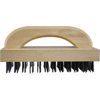 Brosses bloc de boucher &agrave; fils plats, Fil en acier plat, 8 x 12 rangs de fils, Longueur 9" Nuna Depot Inc.