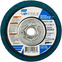 Vortex Rapid Blend Non-Woven Depressed Center Abrasive Disc, 4-1/2" Dia., 100-120 Grit, Aluminum Oxide Nuna Depot Inc.