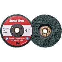 Scotch-Brite Clean & Strip XT Pro Extra Cut Disc, 4-1/2" Dia., Extra Coarse Grit, Aluminum Oxide Nuna Depot Inc.